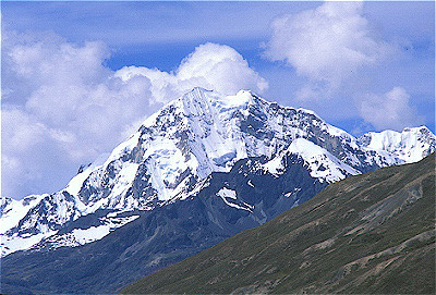 Altiplano wth Andes Mountains