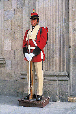Governor's Palace Guard In 1870's Uniform