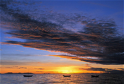 Sunset/Lake Titicaca