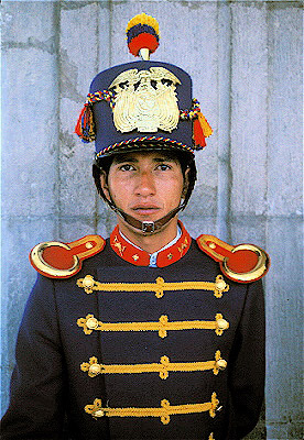 Palace Guard in Traditional 19th Century Uniforms