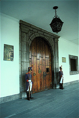 Palace Guard in Traditional 19th Century Uniforms