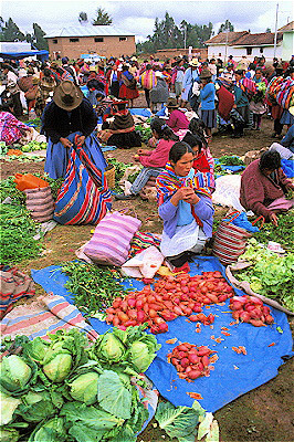 Market - Chinchero, Peru
