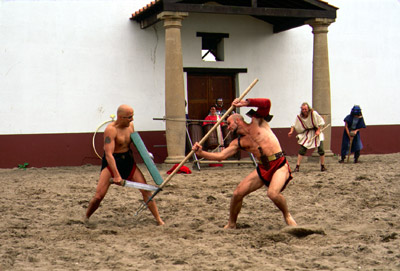 gladiator fight