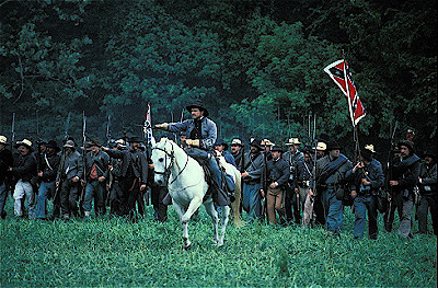 Confederate Forces Advancing