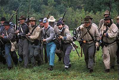 Confederate Infantry Charge