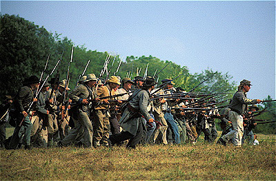 confederate forces